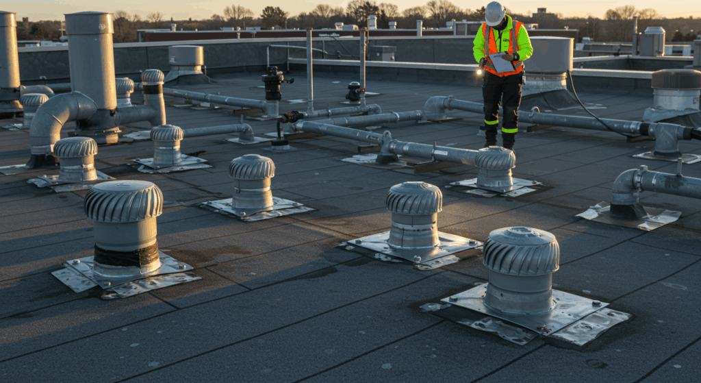 Roof Penetration Details That Make or Break Your Flat Roof