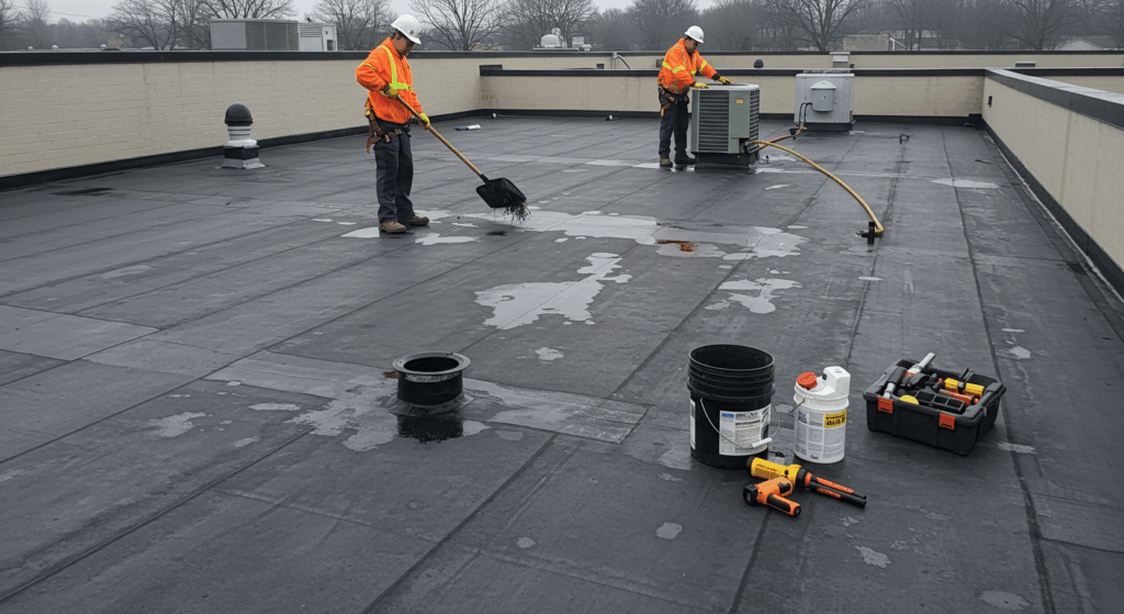 Prevent Leaks with Proactive Flat Roof Maintenance Strategies