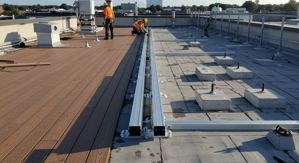 Choose the Right Decking Material for Commercial Roofs